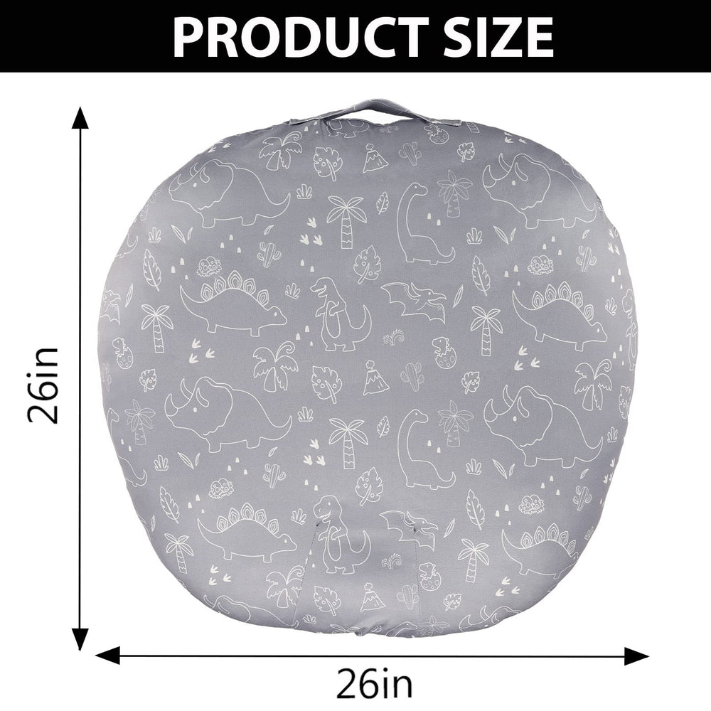Dilimi lounger cover is machine washable, keeping messes at bay.