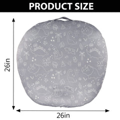 Dilimi lounger cover is machine washable, keeping messes at bay.