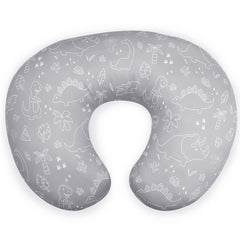 DILIMI nursing pillow cover with dinosaur pattern for cozy feeding moments