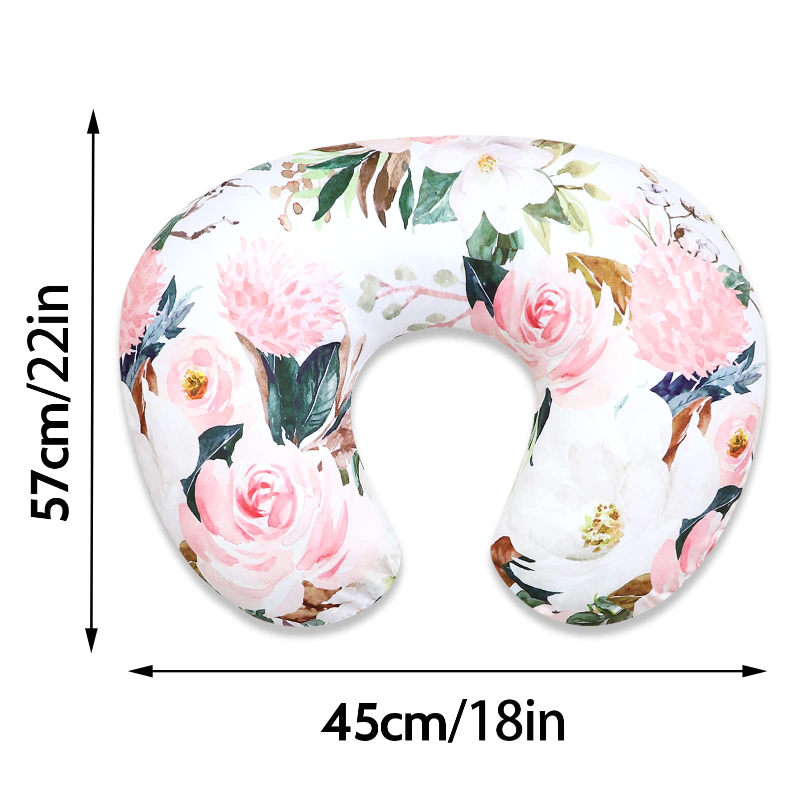 DILIMI nursing pillow cover easy on off for machine washing