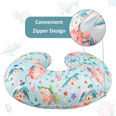 DILIMI nursing pillow cover removable and easy to machine wash for busy parents