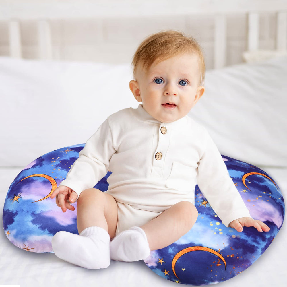 DILIMI nursing pillow cover with removable slipcover for quick cleaning.