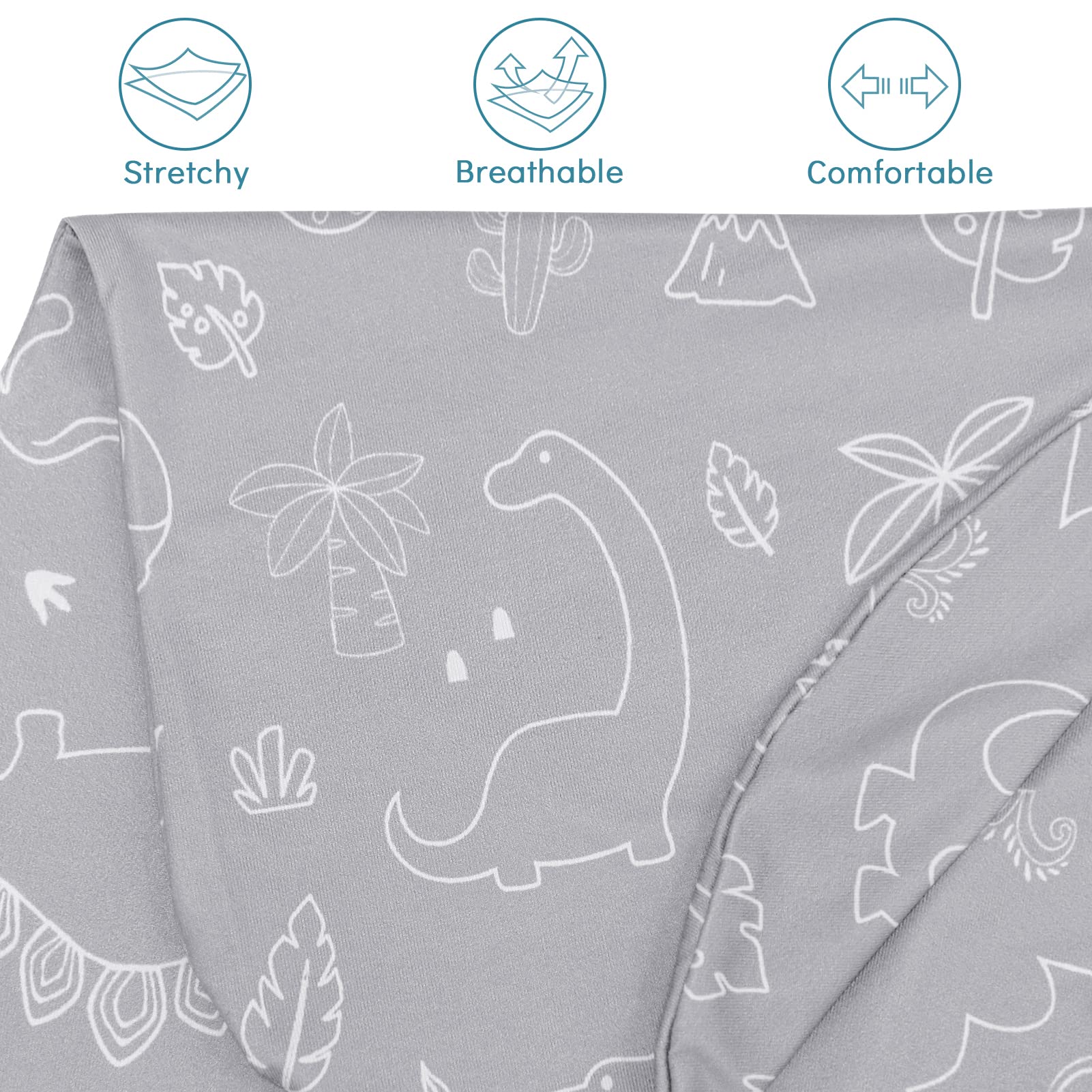 DILIMI cover made of soft polyester fabric to keep pillows clean