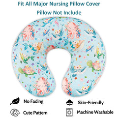 DILIMI nursing pillow cover soft polyester fabric ideal for daily baby comfort