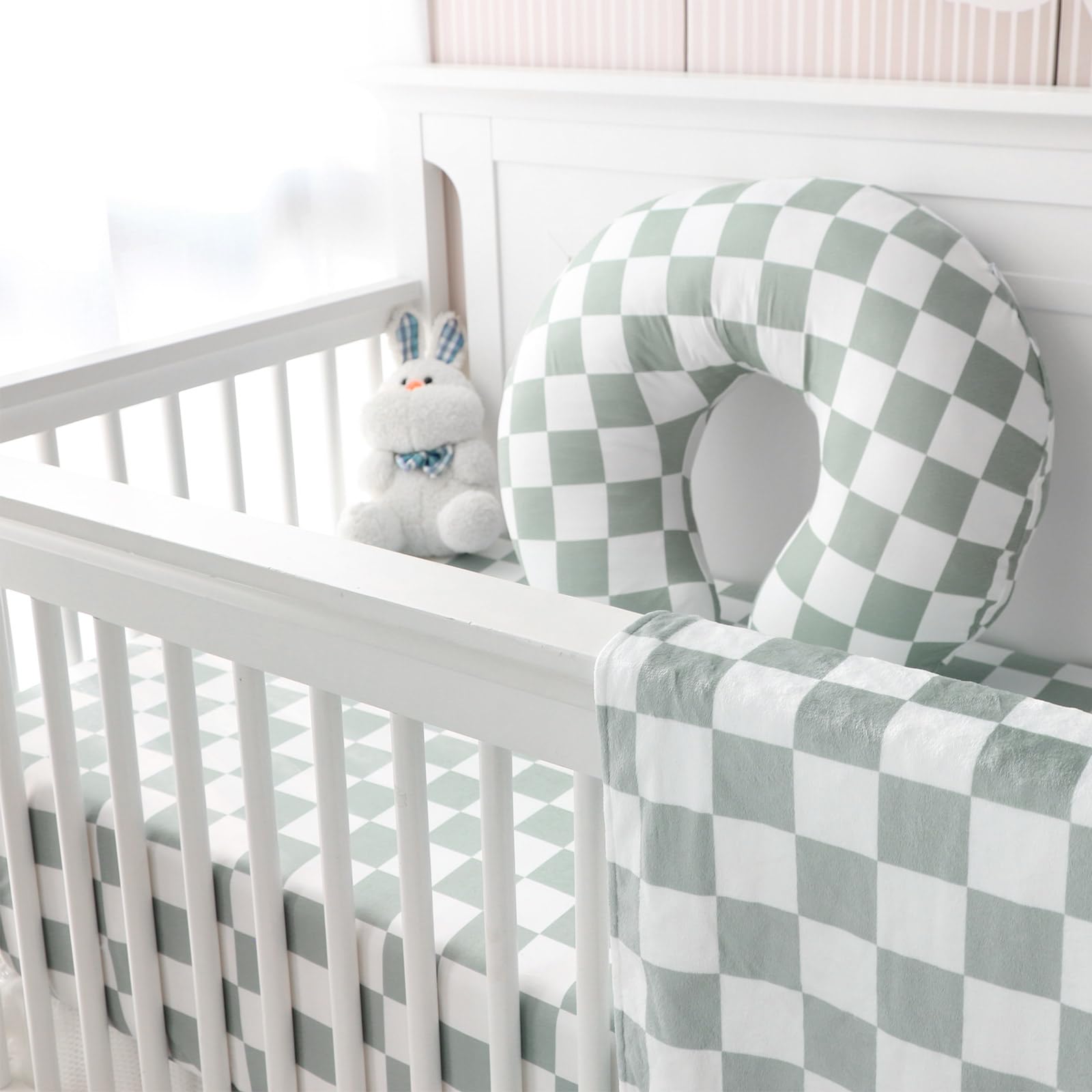 DILIMI soft crib sheet for everyday use in cribs and toddler beds