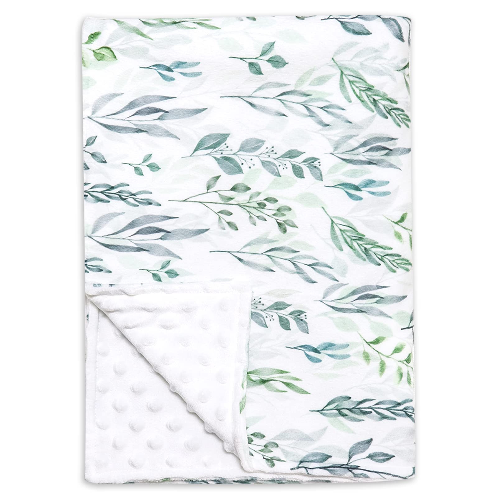 DILIMI soft warm baby blanket plush for cozy snuggles and on-the-go comfort