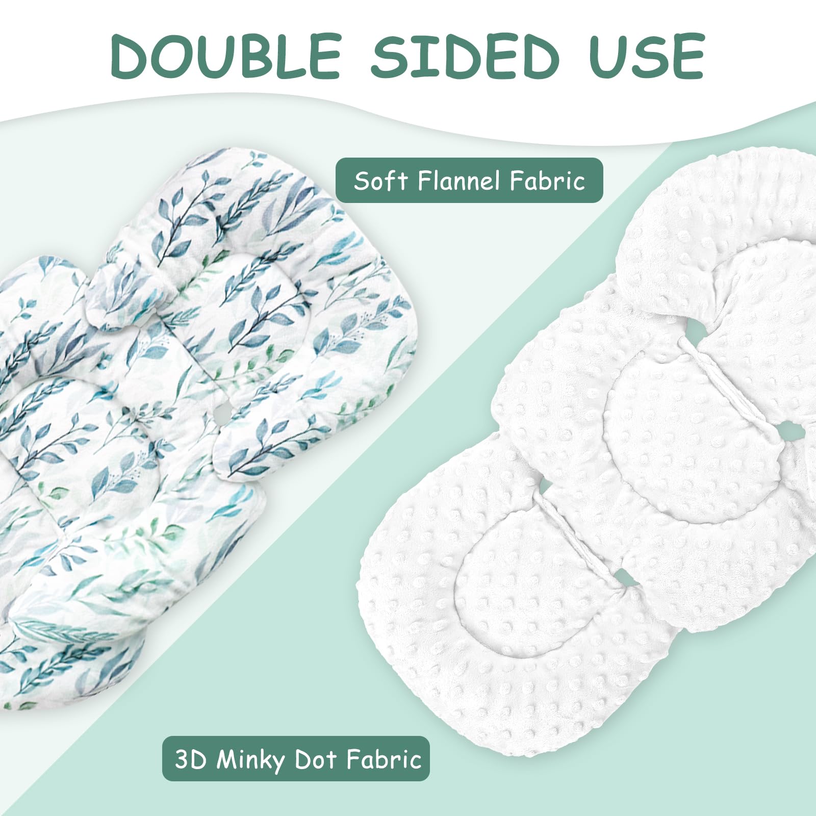 DILIMI strap covers provide soft padding for a gentle touch.