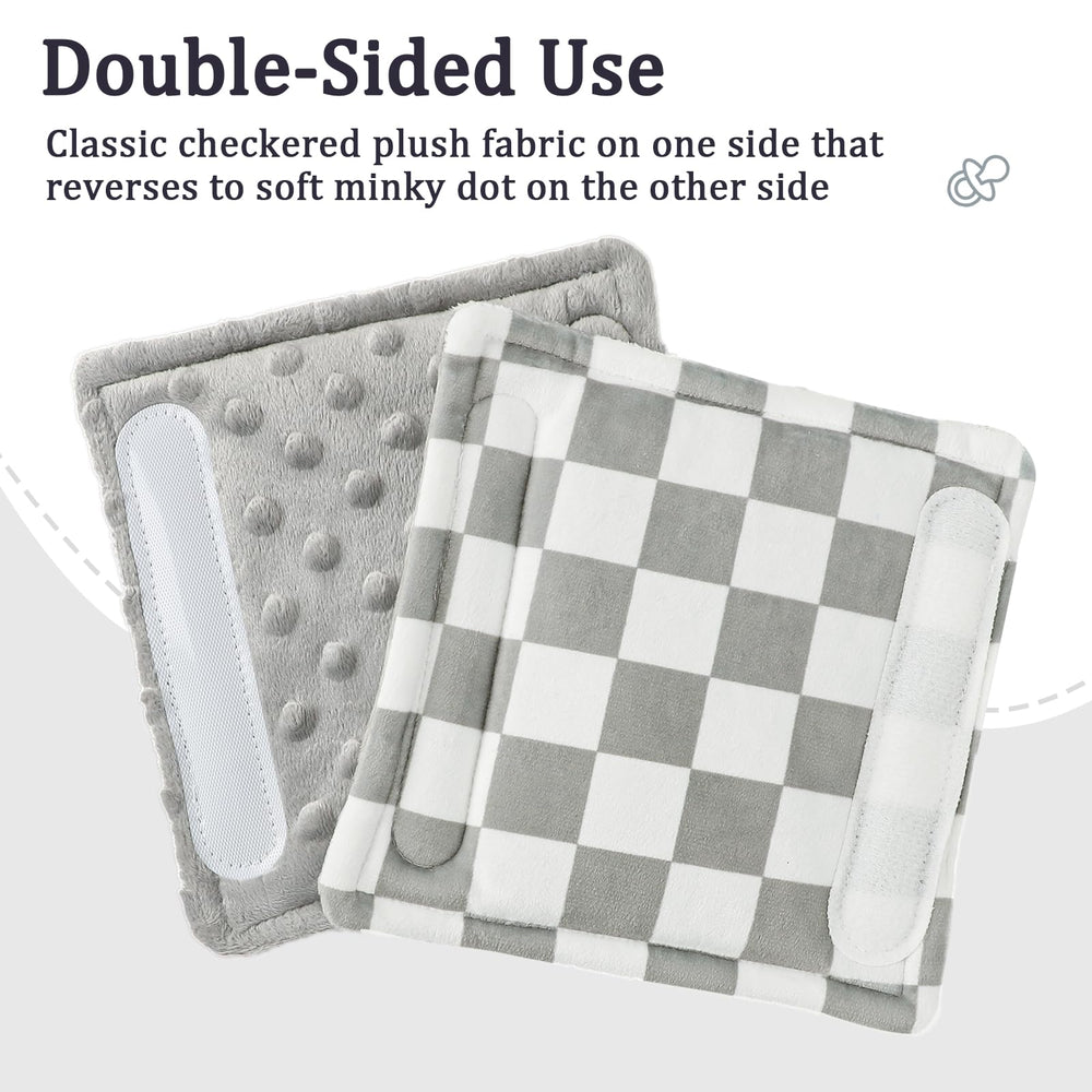 dilimi belt cover with Velcro closure enables quick, secure installation