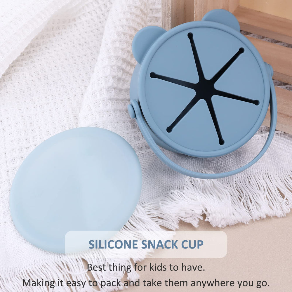 Dilovely snack cups are dishwasher safe for busy parents.