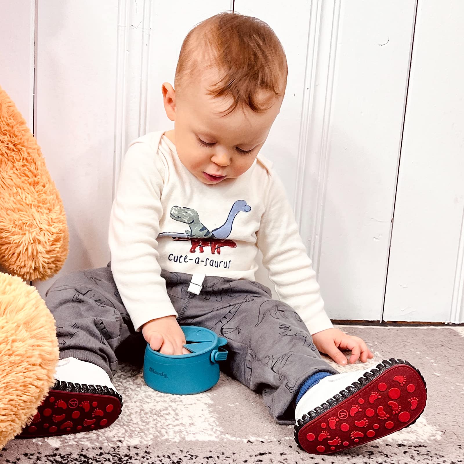 Dilovely snack cups travel-friendly design fits bags and snacks for naptime.