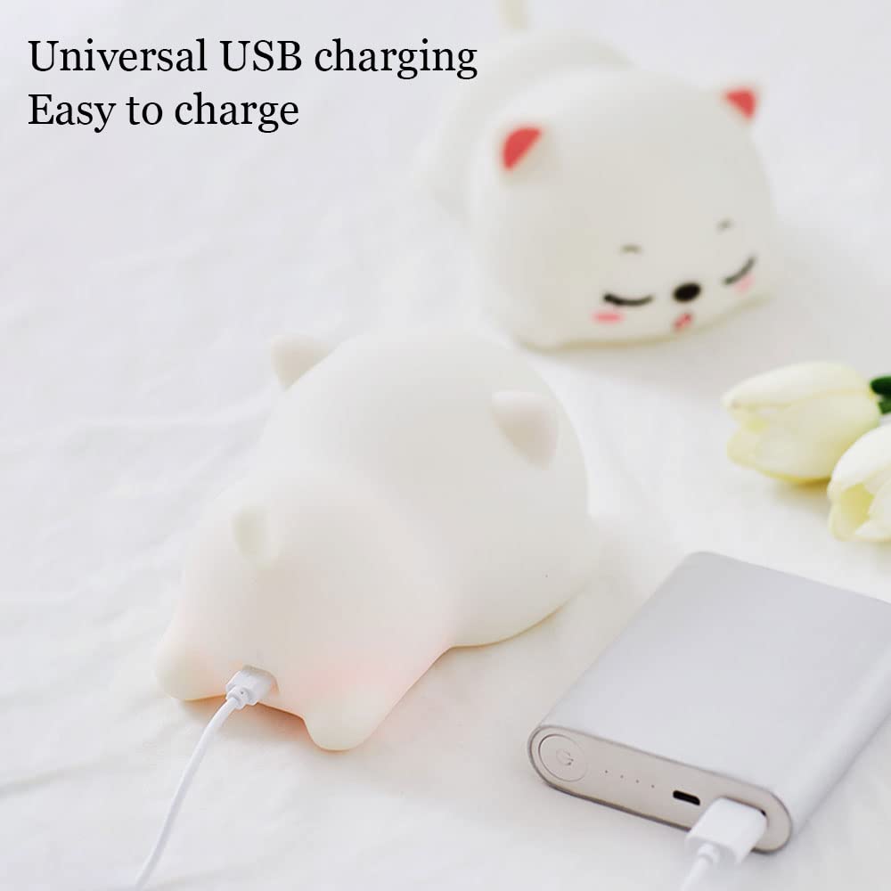 Dimanito bedside night light doubles as a decorative nursery lamp.