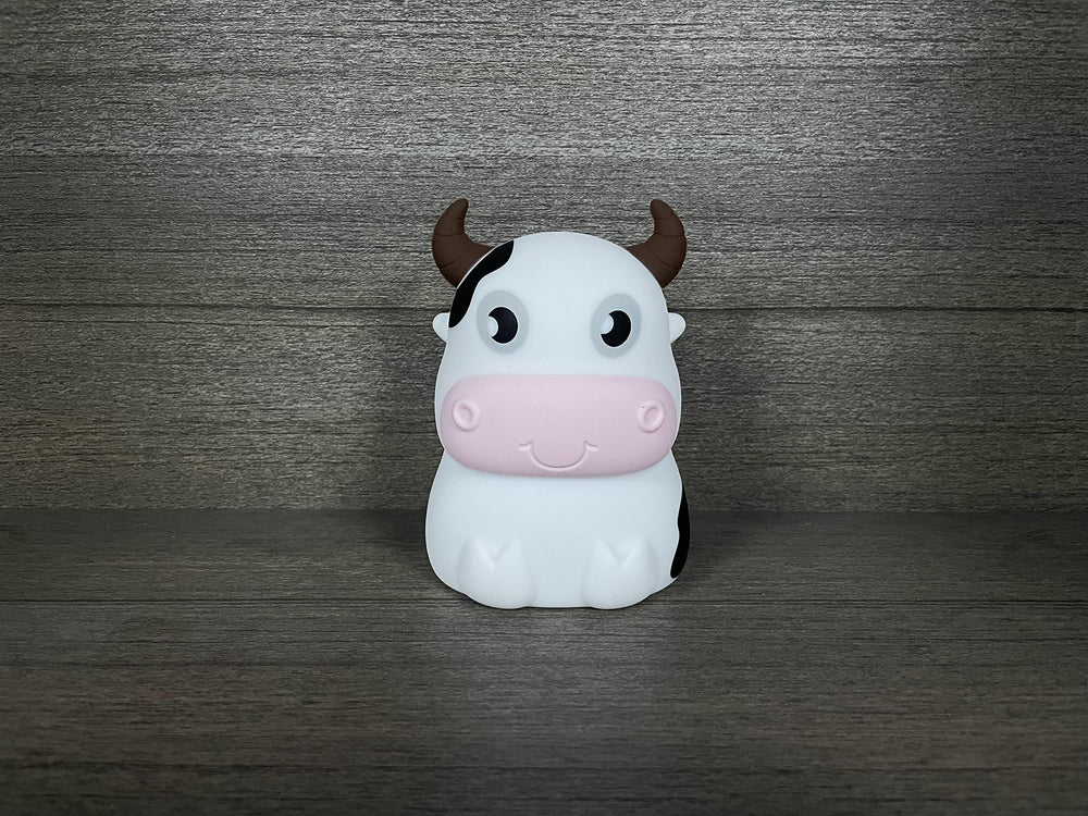 Dimanito nursery decor pink cow lamp adds gentle ambiance