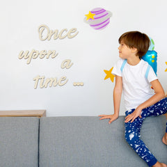 Dimeho wall sign with four word panels fits small to large spaces.