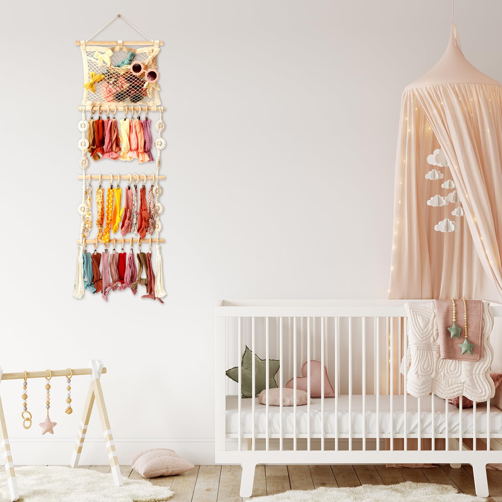 Dingion headband organizer makes a thoughtful gift for expectant mothers and baby showers