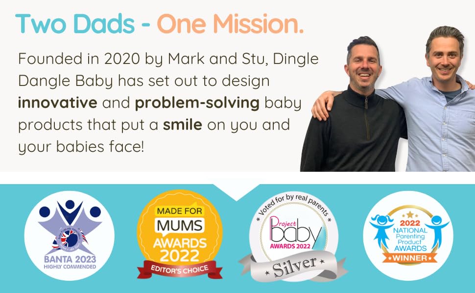 DINGLE DANGLE all-in-one playset for growing babies.