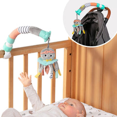 Dingle Dangle Ollie Octopus plush adds gentle chime for soothing moments.