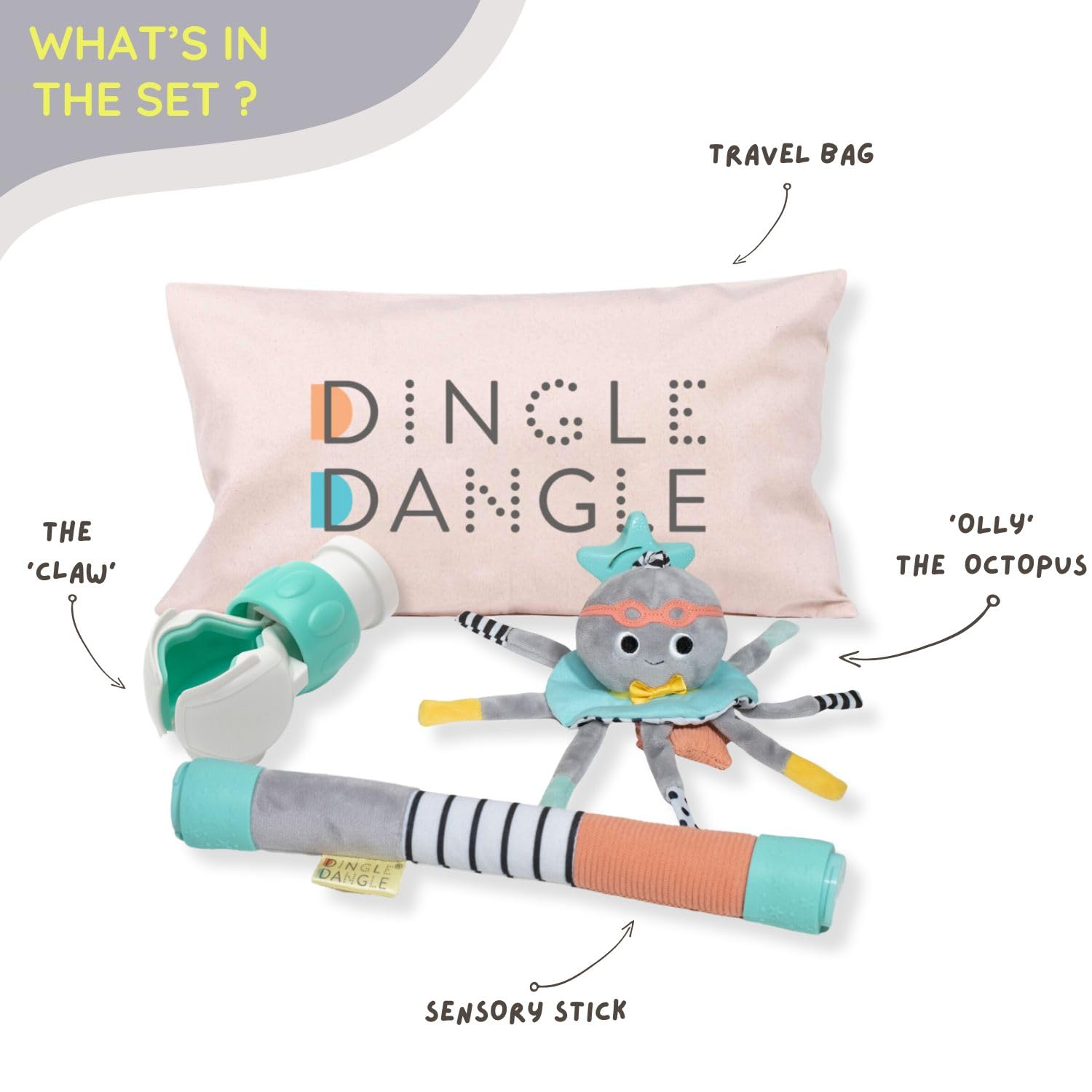 Dingle Dangle Travel Mobile compact design for on-the-go use.