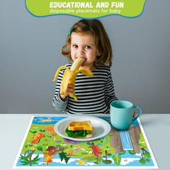 DINSUMRUG sticky backing closeup shows strong grip on tables for mess-free mealtimes