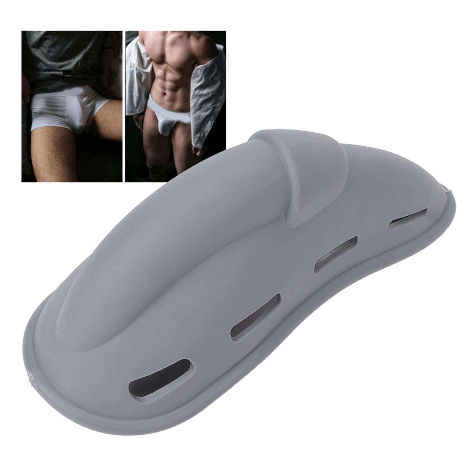 Dioche breathable silicone bulge cup stays cool and irritation-free all day.