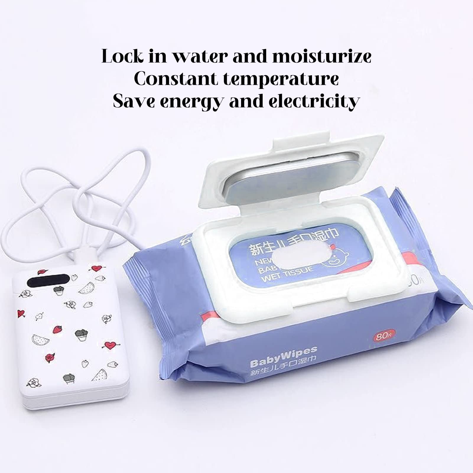 Dioche constant-temperature wipe warmer maintains steady warmth for moist wipes.