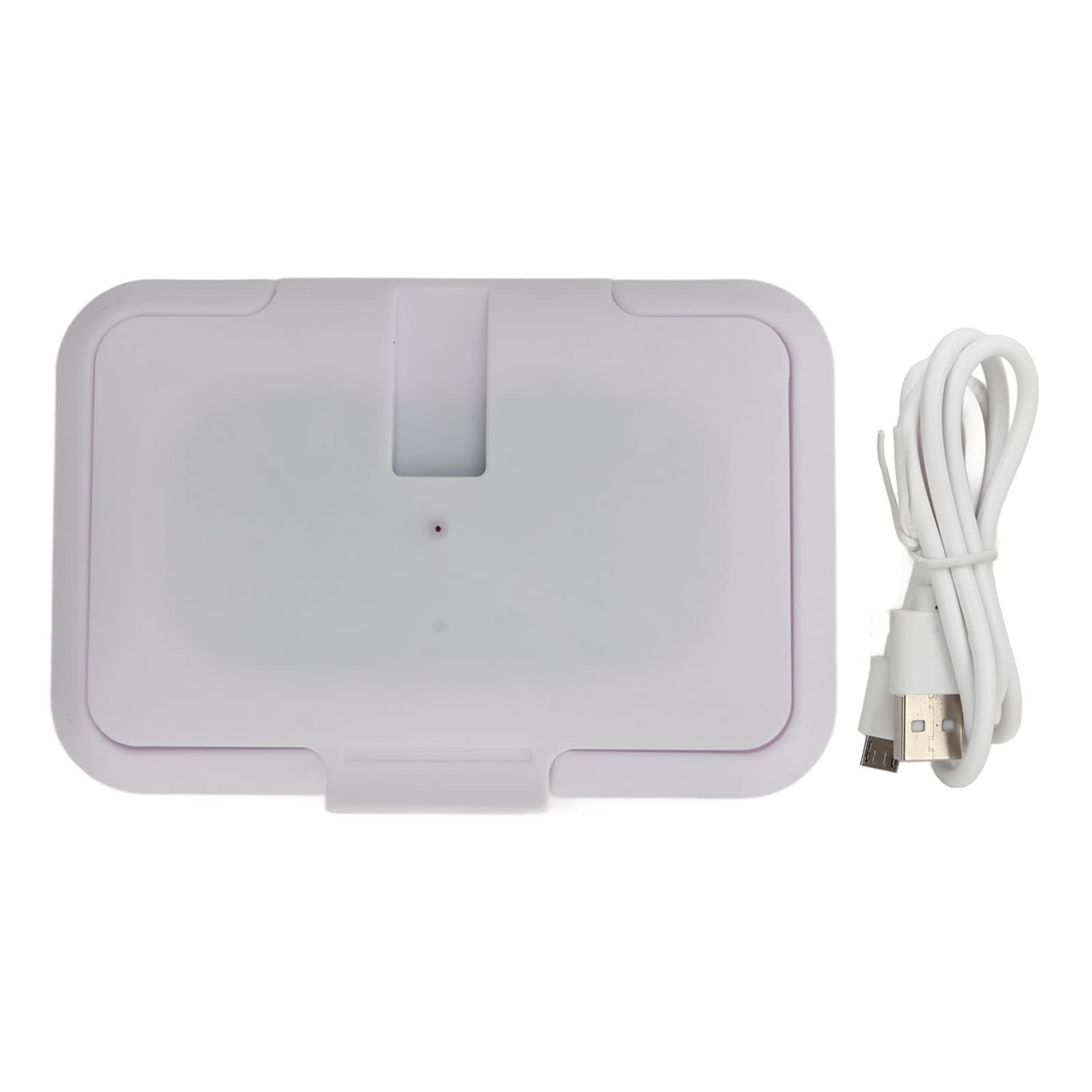 Dioche package includes warmer and USB cable for simple setup.