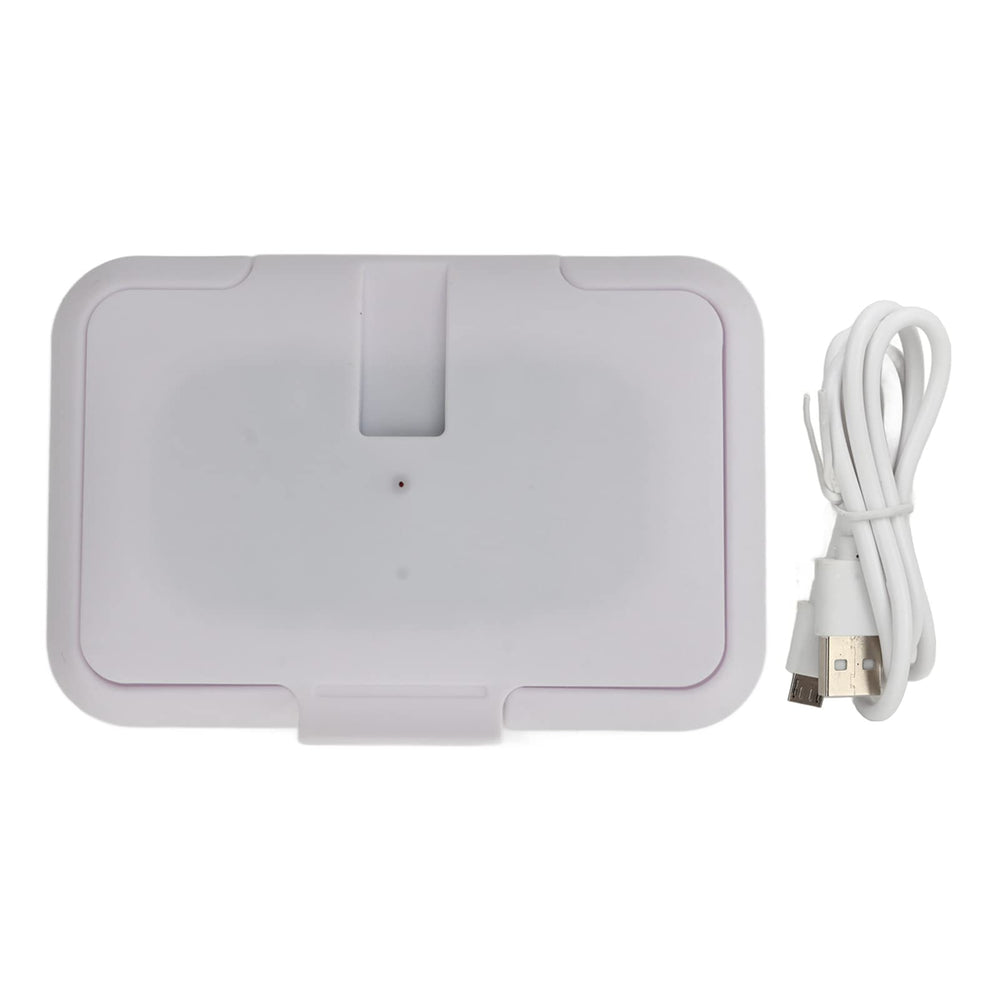 Dioche package includes warmer and USB cable for simple setup.