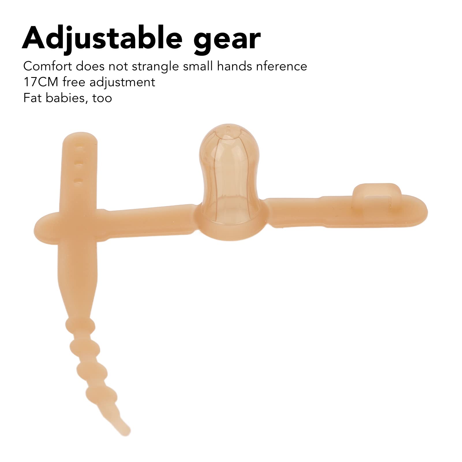 Dioche soft silicone wrist band ensures secure but gentle wear