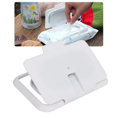 Dioche wipe warmer with lid enables quick setup and loading.