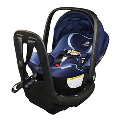 Diono LiteClik30 RXT SafePlus infant seat front view with secure angle indicators