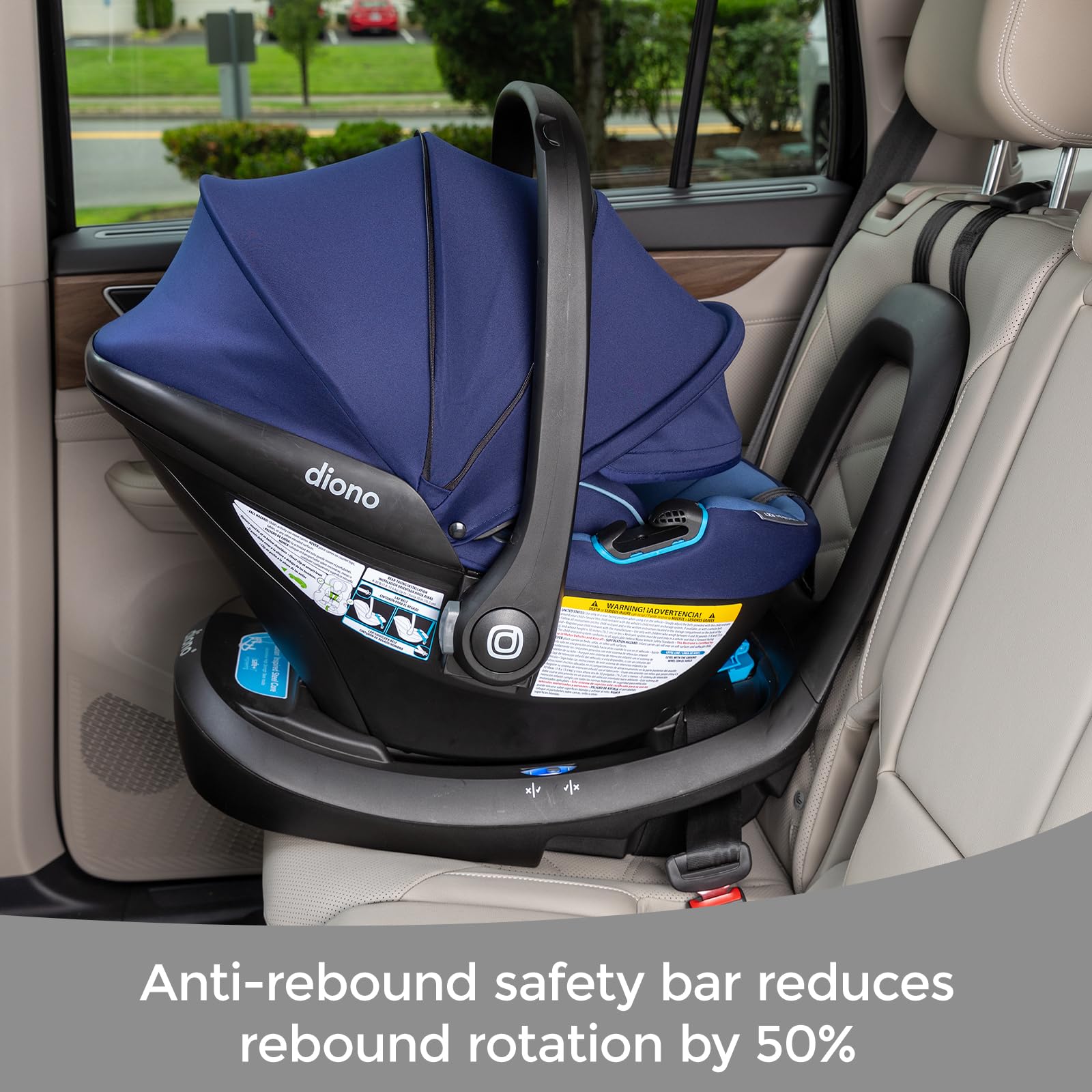 Diono SitRite insert and harness pads for newborn to infant comfort