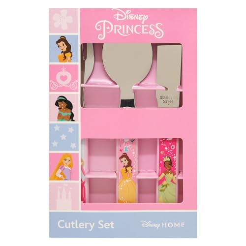 Disney Princess cutlery set fork with chunky handle for easy grip