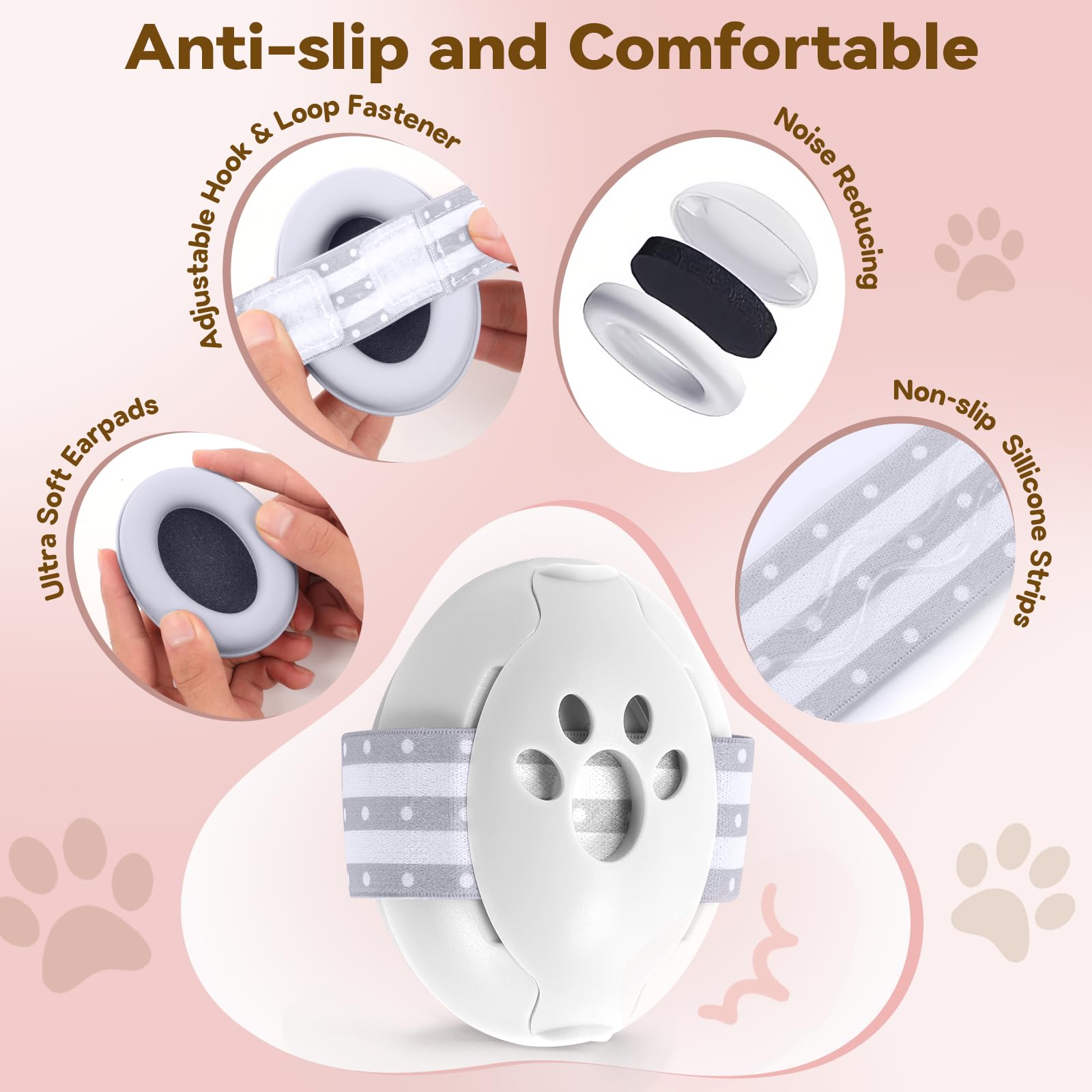 DITHIN Baby Ear Muffs gift ready packaging for new parents