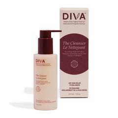 DIVA Cleanser front view 150 ml promotes gentle daily cleansing for sensitive skin