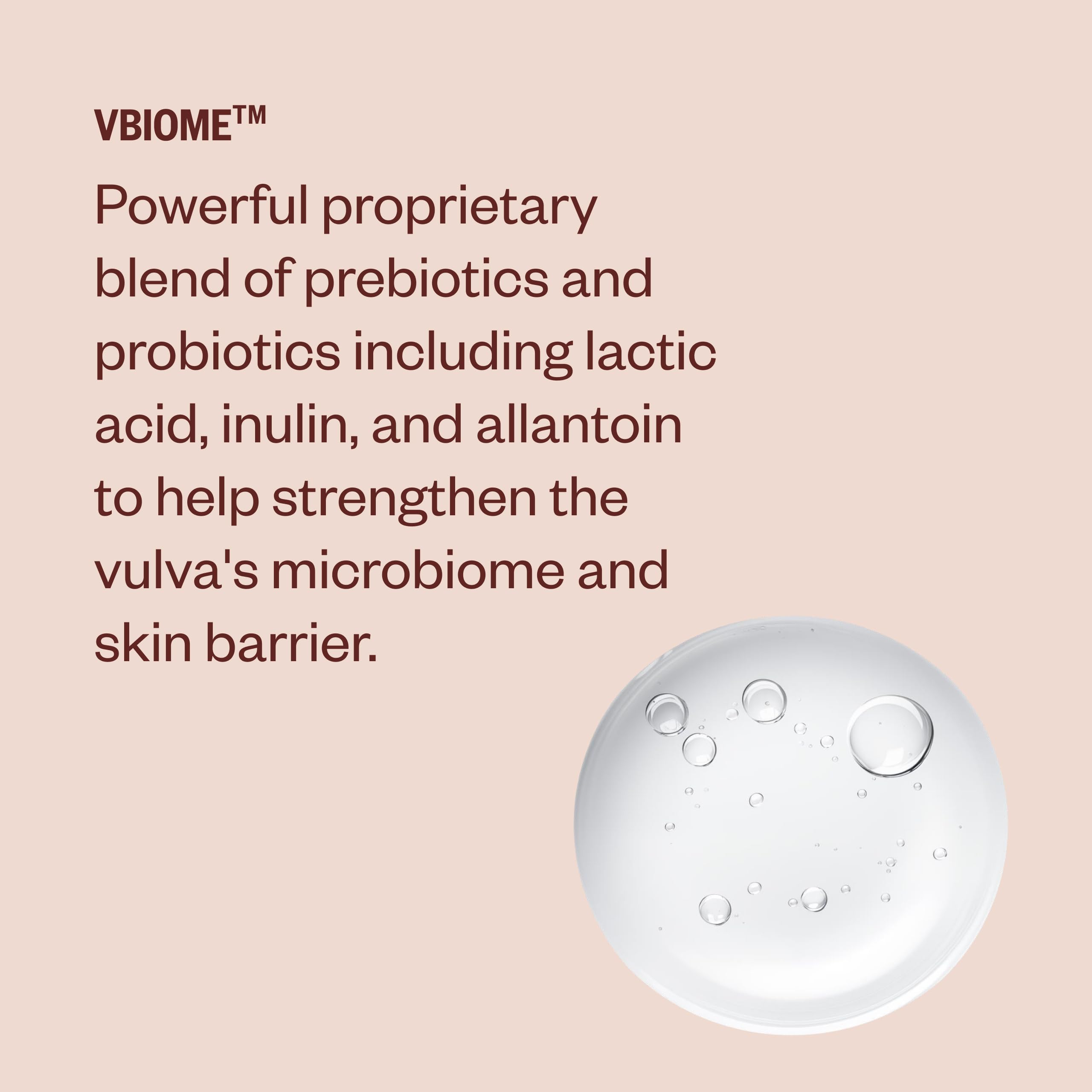 DIVA Cleanser VBIOME bottle image signals probiotic benefit and prebiotic support