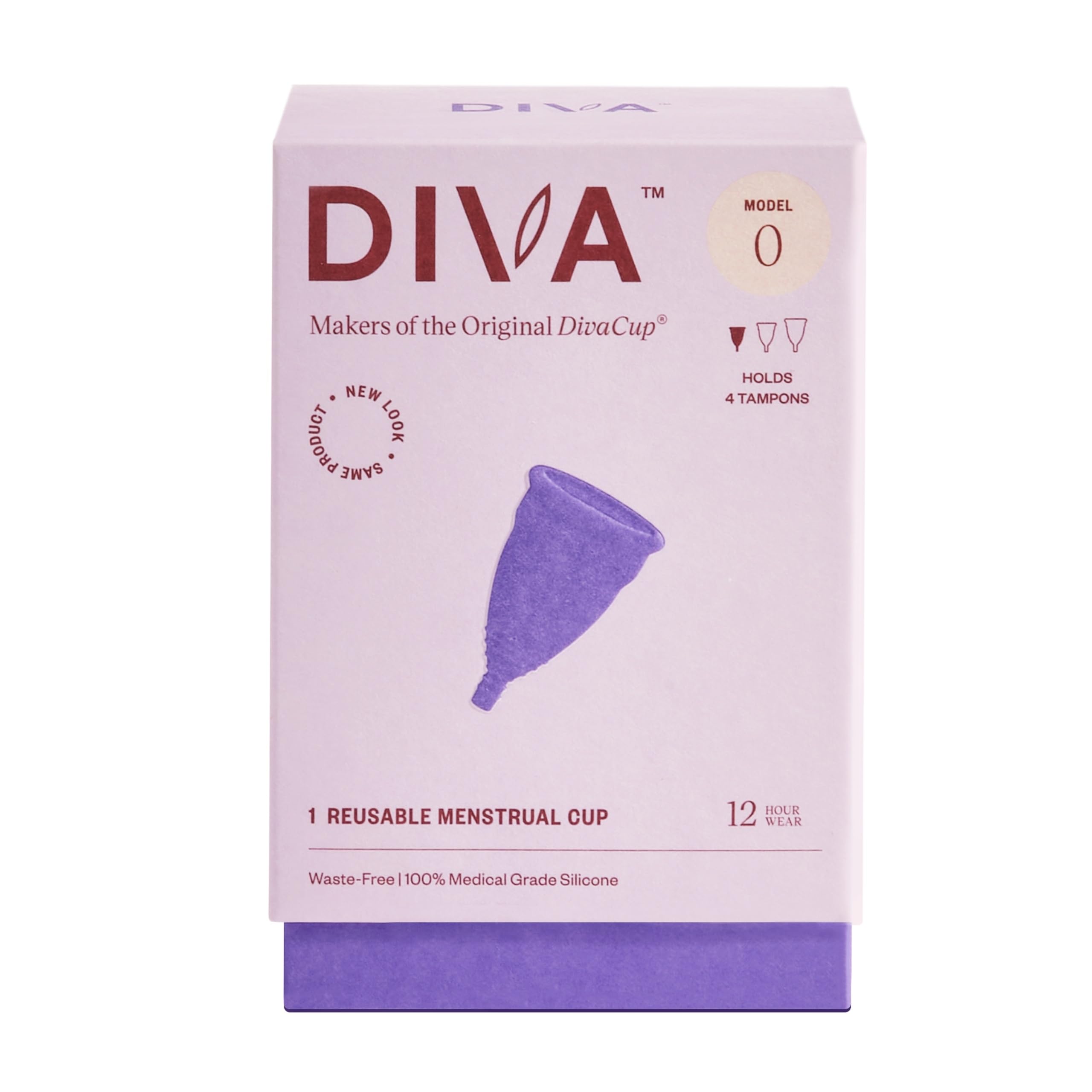 DIVA Cup Model 0 front view highlights slim design for narrow canals.