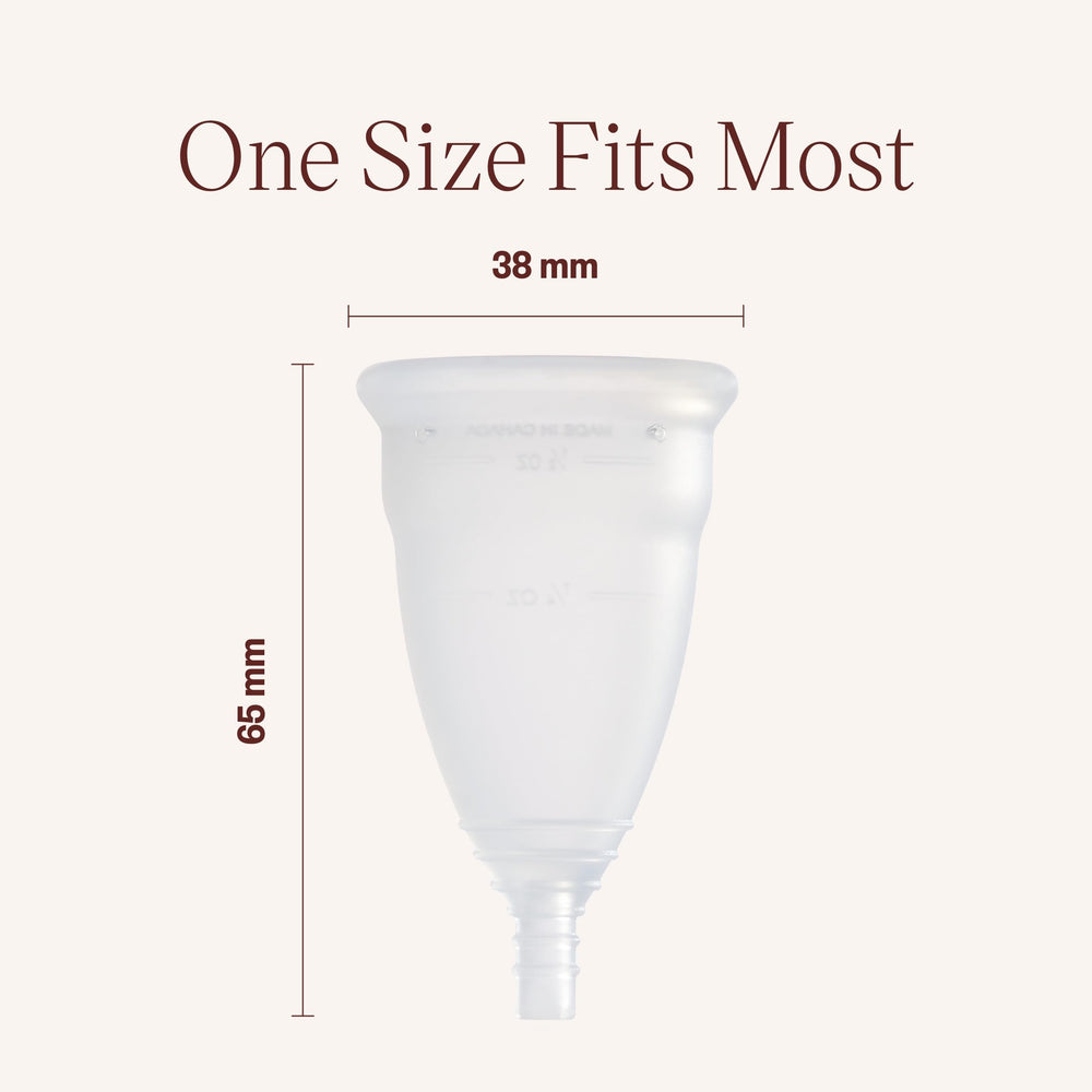 DIVA Cup Model 0 supports up to 12 hours of wear before removal.