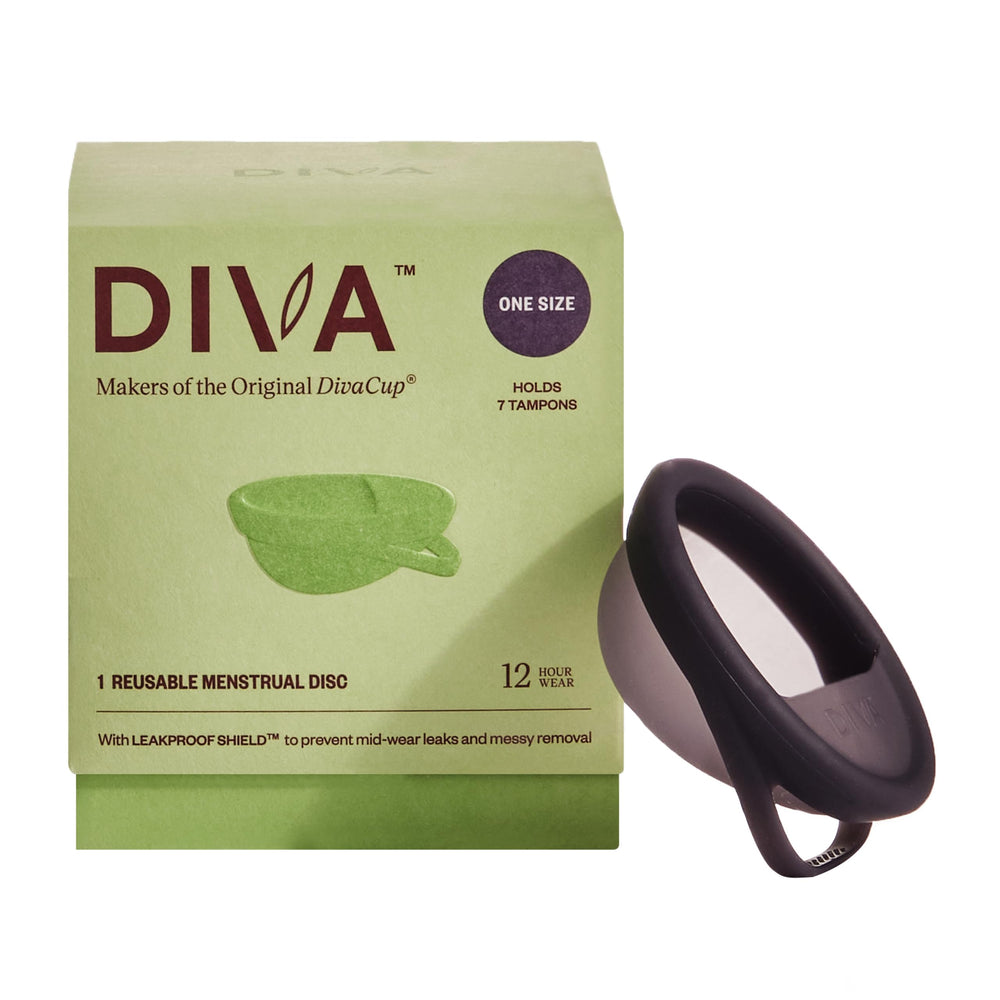 Diva Disc silicone material for reusable period care