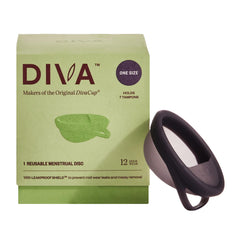 Diva Disc silicone material for reusable period care