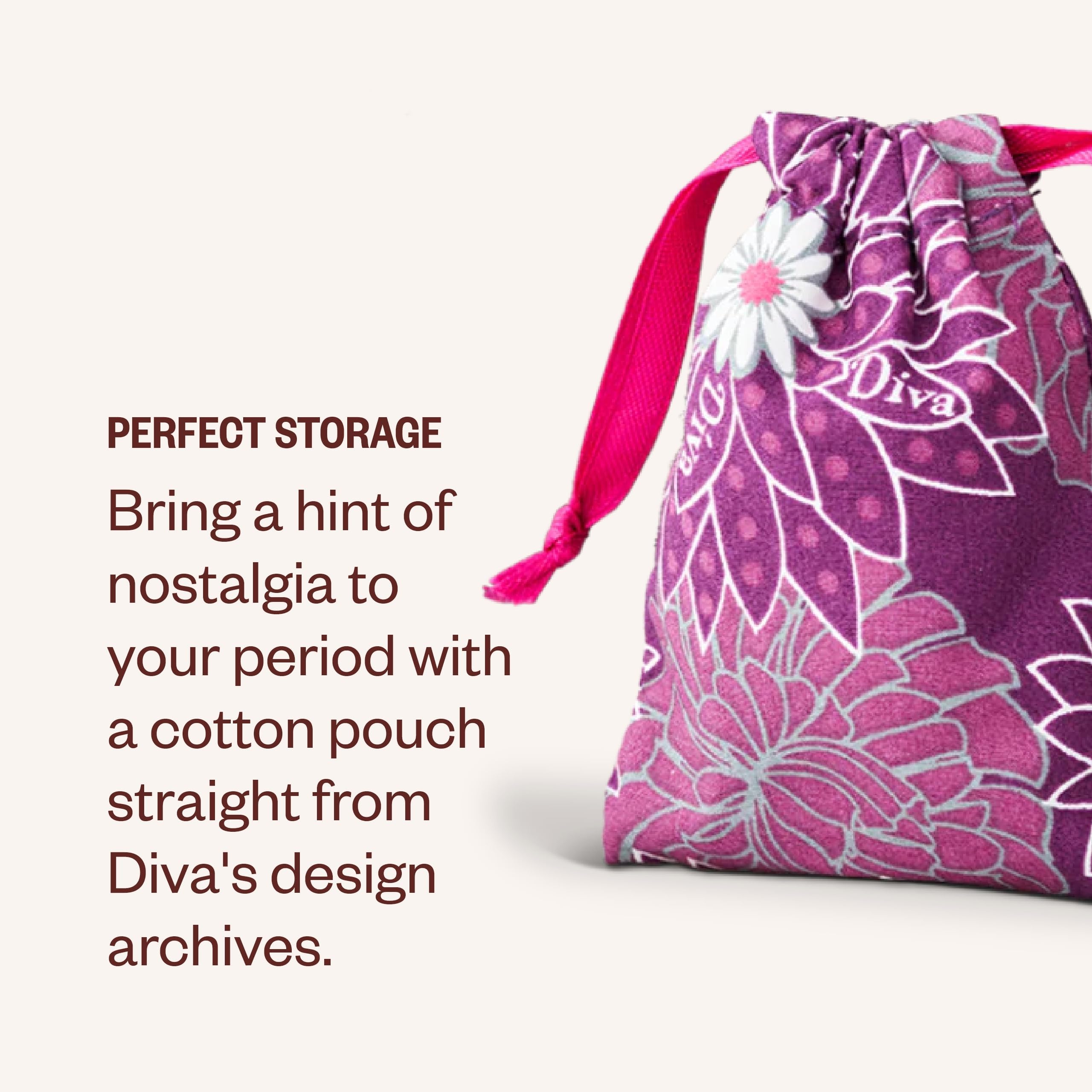 DIVA Retro Carrying Pouch stores the disc safely on the go