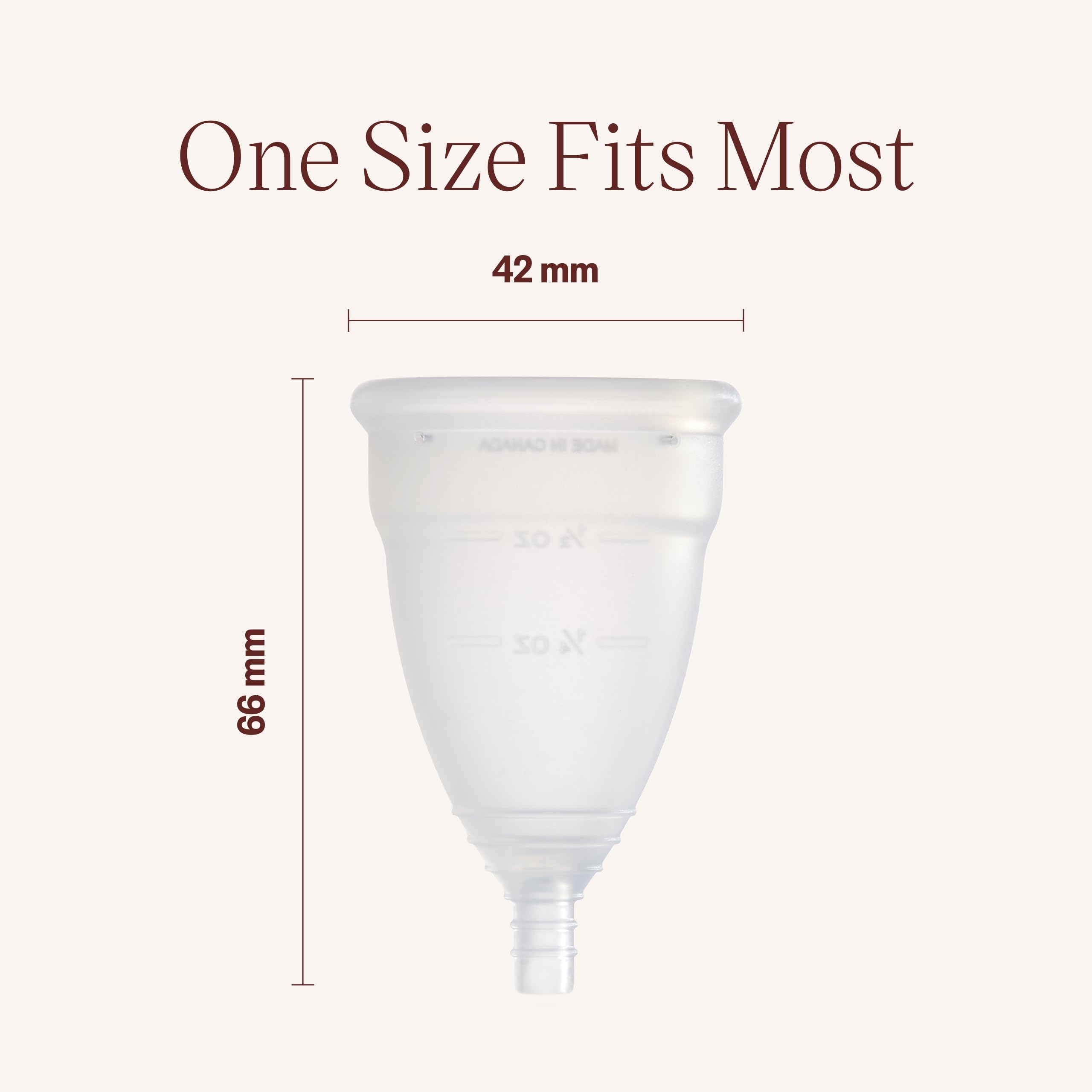 DIVA Cup insertion comfort and easy glide for smooth placement.