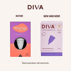 DIVA Cup made from medical-grade silicone for safety and durability.