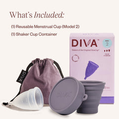 DivaCup medical-grade silicone offers a safe, durable reusable option