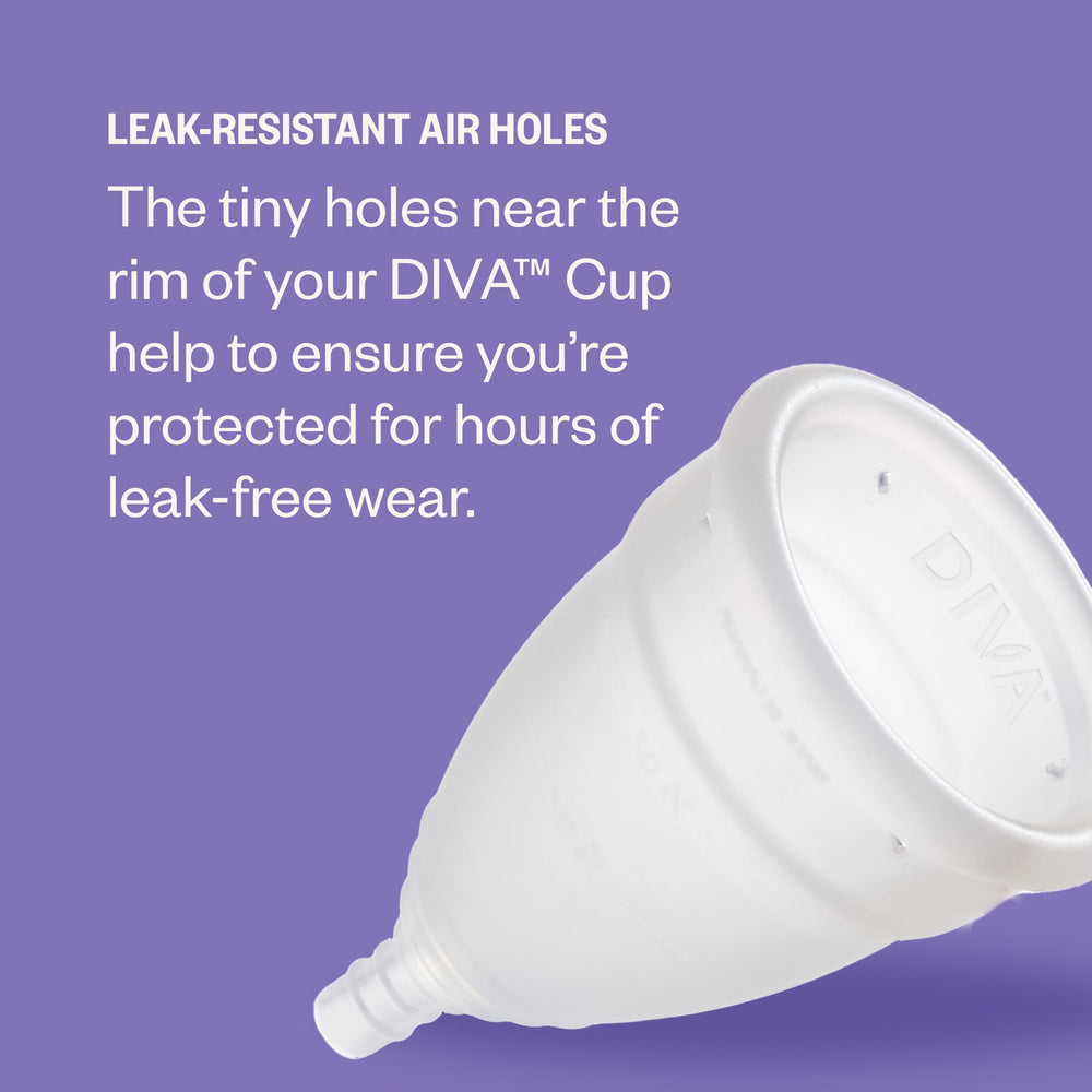 DivaCup plastic-free and dye-free design