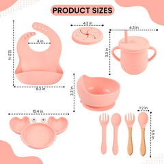 Dive and Drive crab suction bowl with secure base promotes self-feeding.