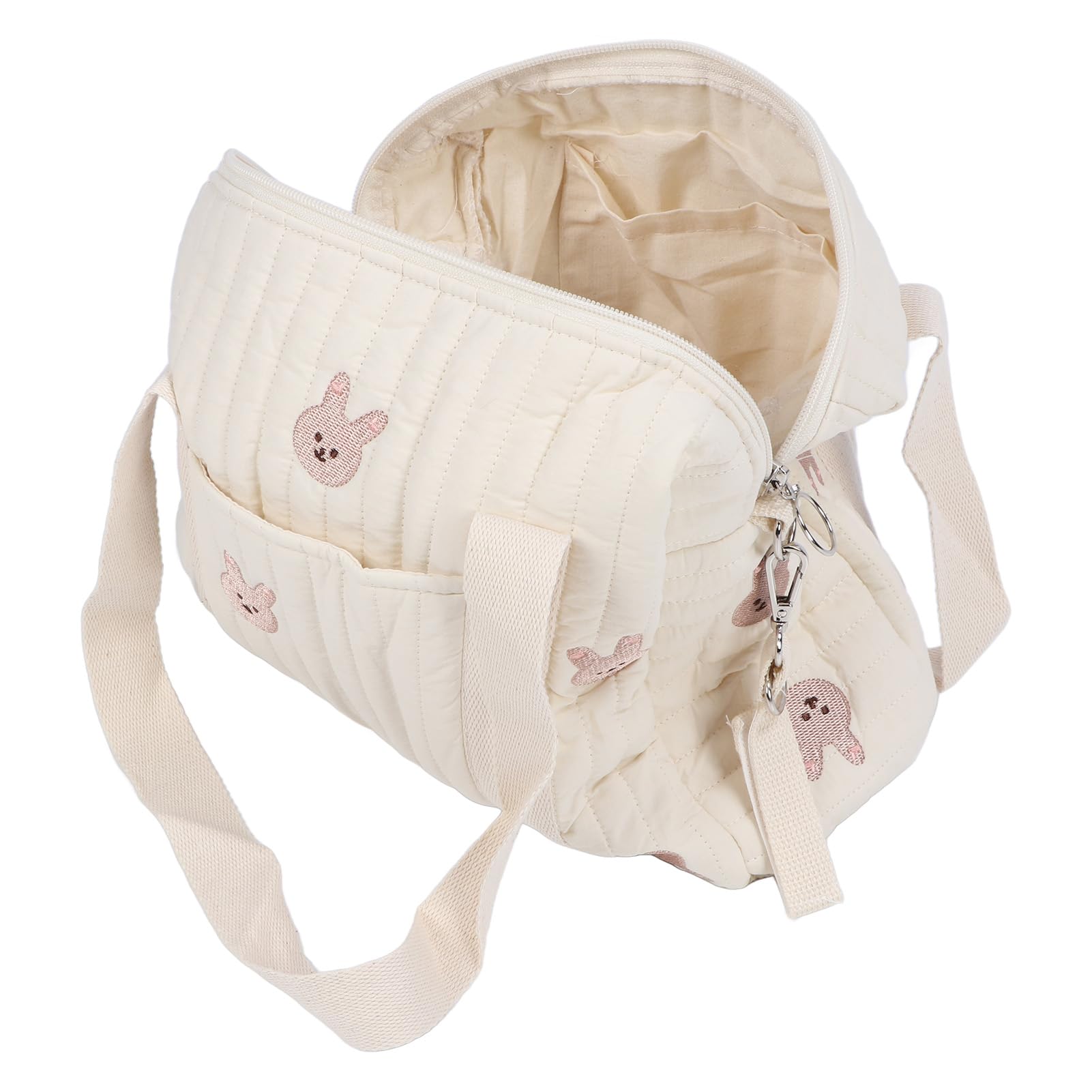 Diydeg small diaper bag strap secure for stable stroller setup.