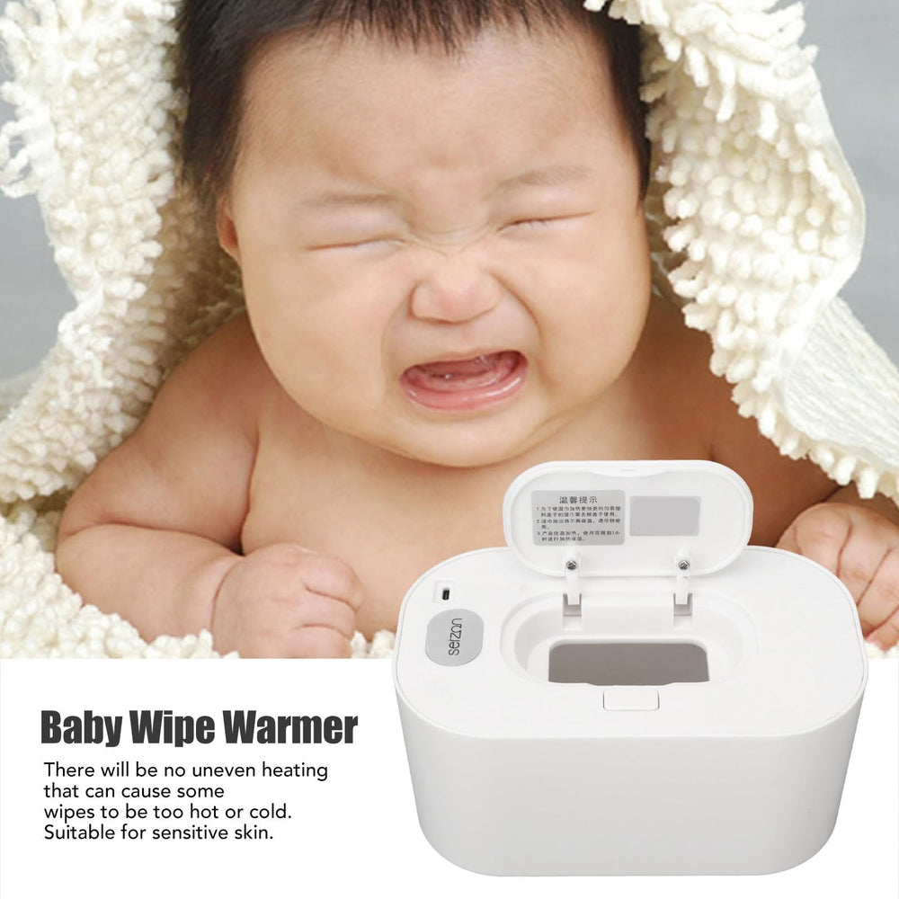 Diydeg Wipe Warmer 80-wipes capacity reduces refills during busy days.