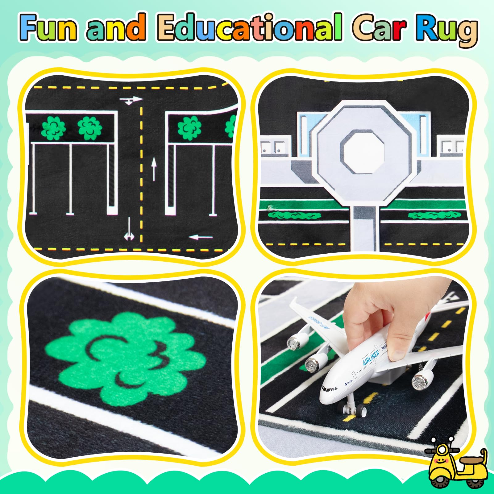 Diysani airport play mat inspires travel-themed adventures for children