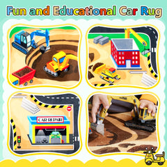 Diysani tufted-wool-rubber-backing rug offers stain-resistant durability