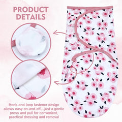 Hook-and-loop closure on a Dizila swaddle for quick dressing.