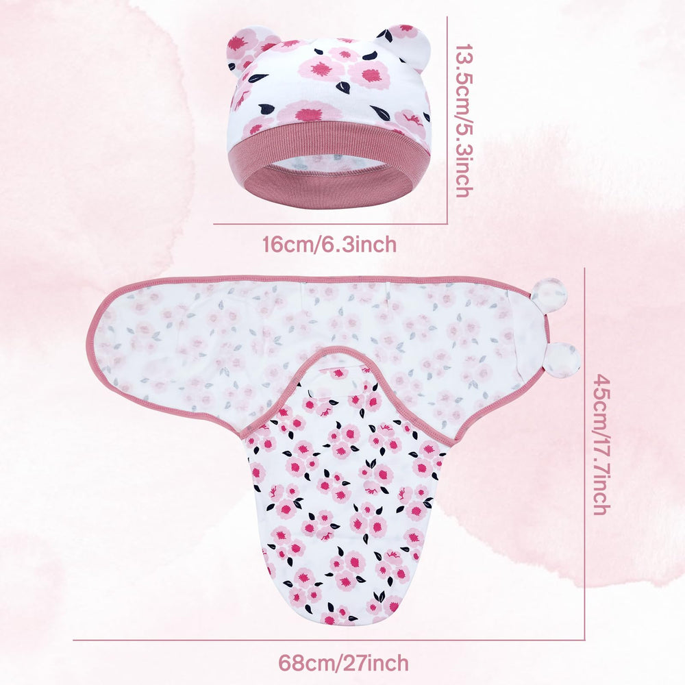 Dizila nursery hat with bear ears adds cute flair and warmth.